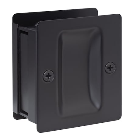 Sure-Loc Hardware Sure-Loc Hardware Square Pocket Door Pull, Passage, Satin Nickel DP-SQ01 15